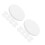 20pcs Clear Acrylic Circles Plastic Discs for Craft Frame Painting 8