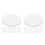 20pcs Clear Acrylic Circles Plastic Discs for Craft Frame Painting 10