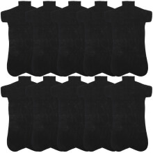 10pcs Disposable Black Body Film Spa Bed Pads
