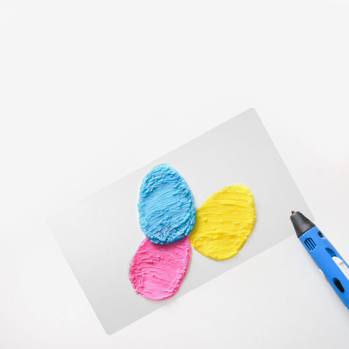 12pcs PVC 3D Printer Pen Mat Drawing Template Tool 2