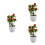 3Pièces Composition Fruit Faux Rouge En PVC Pour Décoration Table 10