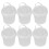 6pcs 1000ml Beverage Buckets with Lid and Handle 10