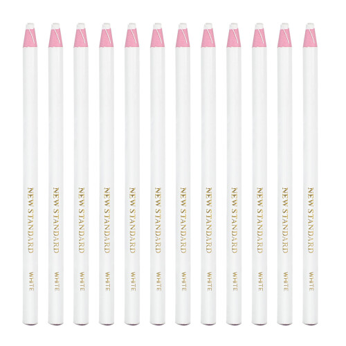 12pcs Sharpen-Free Multi-Purpose Marker Crayons White