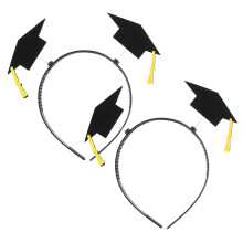 2pcs Graduation Cap Headband Hair Band for Celebrations