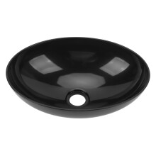 RV Oval Sink 15.72x11.37x5.59in Acrylic Kitchen