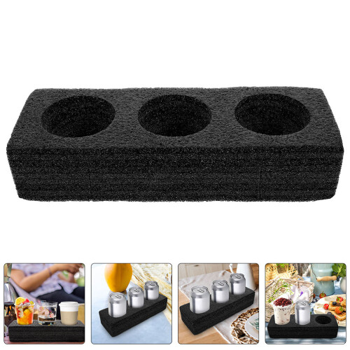 6pcs 3-Hole Coffee Cup Holders Storage Trays 2