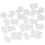 50pcs Silicone Earring Backs for Studs 8