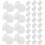 50pcs Silicone Earring Backs for Studs 9