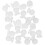 50pcs Silicone Earring Backs for Studs 5