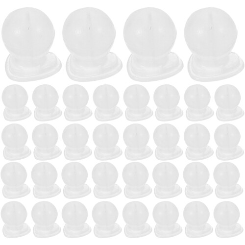 50pcs Silicone Earring Backs for Studs