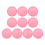 10pcs Plastic Ice Hockey Pucks Table Accessories 1