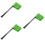 150pcs Polyester Marking Flags for Lawn Yard Ground Irrigation 9