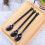 100pcs Thicken Long Handle 5