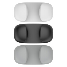 3Pcs Versatile Silicone Spatula and Rice Scoop Holder for Home Use