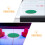 6pcs Self-Adhesive Air Hockey Mallet Pads Replacement 7