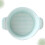 Ceramic Double Ear Baking Bowl Microwave Cake Pan Green 9