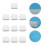 10Pcs Clear Plastic Cake Boxes Pet Food Crisper for Bakery 4