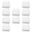 10Pcs Clear Plastic Cake Boxes Pet Food Crisper for Bakery 1