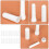 20pcs Professional Blank Tubes Plastic Ventilation 11