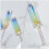 2pcs Party Cups Wine Goblets Wedding Glass Goblets Accessory 4