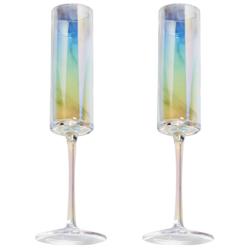 2pcs Party Cups Wine Goblets Wedding Glass Goblets Accessory