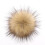 16pcs Plush Ball 124- Bottom Diameter 10cm Hidden Button Style 11