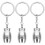 3pcs Urn Key Chain Pendant Mini Container Pet Urn Ornament 4
