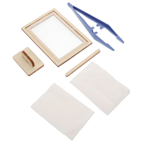 5sets DIY Paper Making Kit Antique Pulp Craft for Kids 2