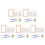 5sets DIY Paper Making Kit Antique Pulp Craft for Kids 5