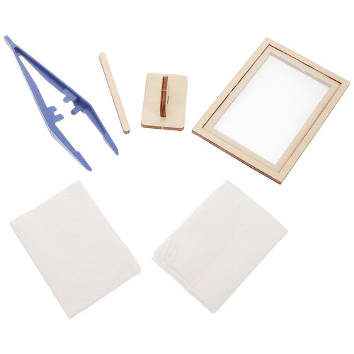 5sets DIY Paper Making Kit Antique Pulp Craft for Kids