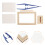 5sets DIY Paper Making Kit Antique Pulp Craft for Kids 11