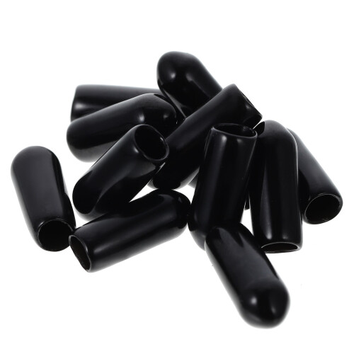 200pcs Headband Rubber End Caps Hair Hoops Replacement 2