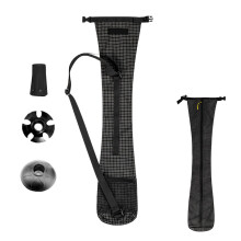 Trekking Pole Storage Bag with Zipper, Waterproof Hiking Gear for Mountaineering, Backpacking, Camping, Climbing