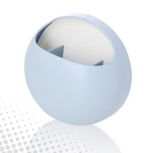 Waterproof -Mounted Toothbrush Holder with Semi-Circle Shape