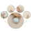 Waterproof -Mounted Toothbrush Holder with Semi-Circle Shape 2