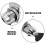 1set Tubular Cam Lock for RV Storage Mailbox Toolbox 7
