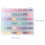 36pcs Empty Colorful Bobbins Spool Sewing Thread with Storage Case 9