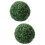 2pcs Artificial Plant Topiary Ball Hanging Pendant 9