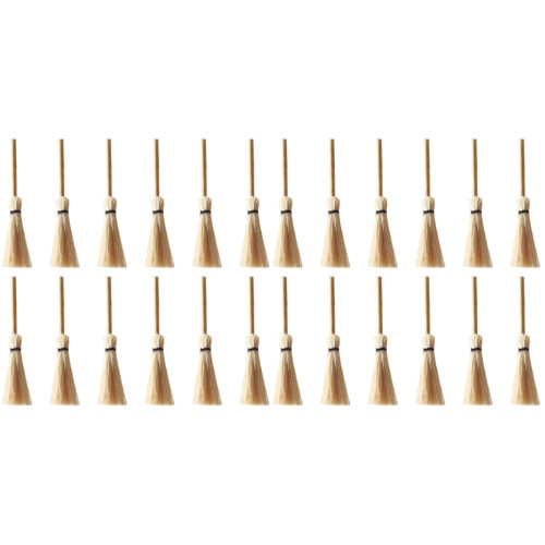 40pcs Mini House Broom DIY Handicraft Model Graduation Project 1