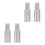 4pcs Broom Extension Pole Adapter Tips 19mm+22mm Aluminum Mop Handle 6