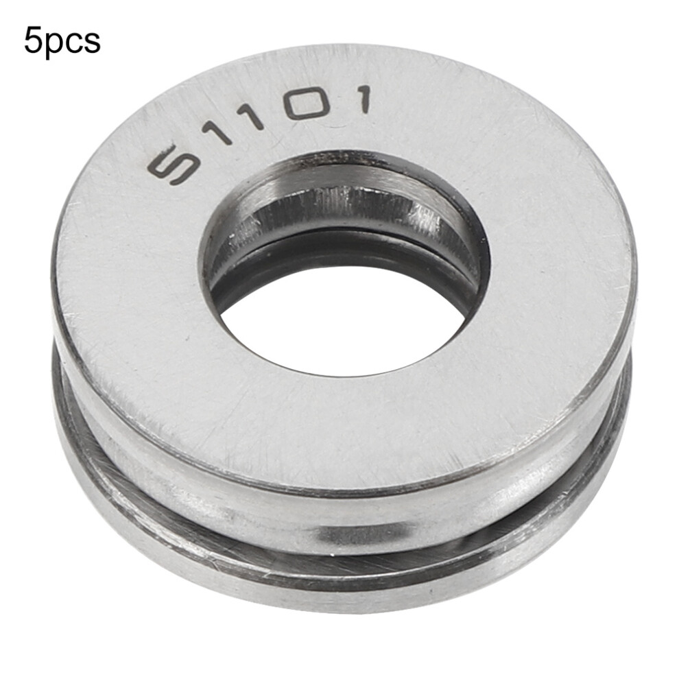 5Pcs 51101 Bearing Steel Plane Axial Thrust Ball 8320539839349