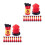 40pcs Miniature Fire Extinguishers Micro Landscape Tools 7