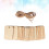 306pcs Small Square Wooden Tags with Hemp Rope 50pcs/pack 9