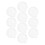 20pcs Openable Clear Christmas Ball Ornament Refillable Hanging Decor 3