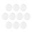 20pcs Openable Clear Christmas Ball Ornament Refillable Hanging Decor 2