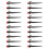 50pcs 13cm Adjustable Drip Irrigation Sprinkler Nozzle 1
