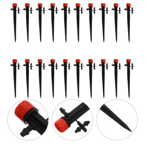 50pcs 13cm Adjustable Drip Irrigation Sprinkler Nozzle 1