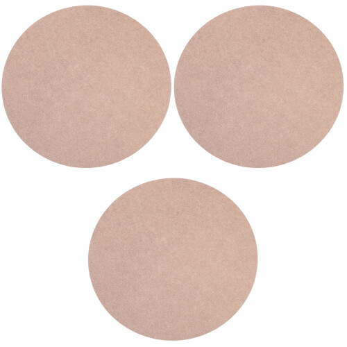 3pcs Pottery Wheel Bat Drying Board Round Wood Base Kit 2