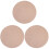 3pcs Pottery Wheel Bat Drying Board Round Wood Base Kit 2