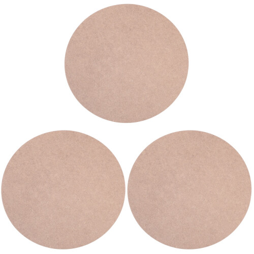 3pcs Pottery Wheel Bat Drying Board Round Wood Base Kit 1